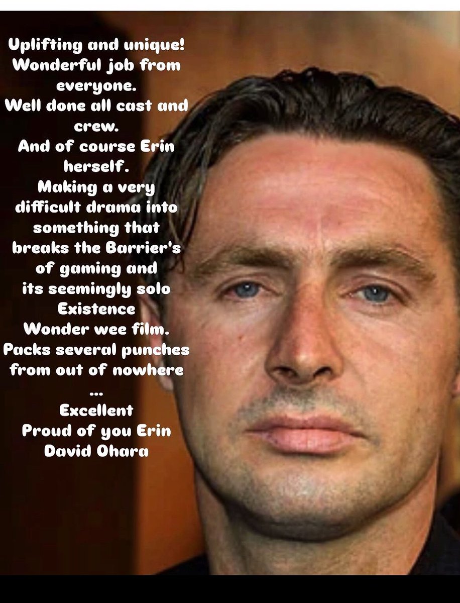 Thank you for the wonderful reviews on #gamingforlove #loveforfilm #filmmaker