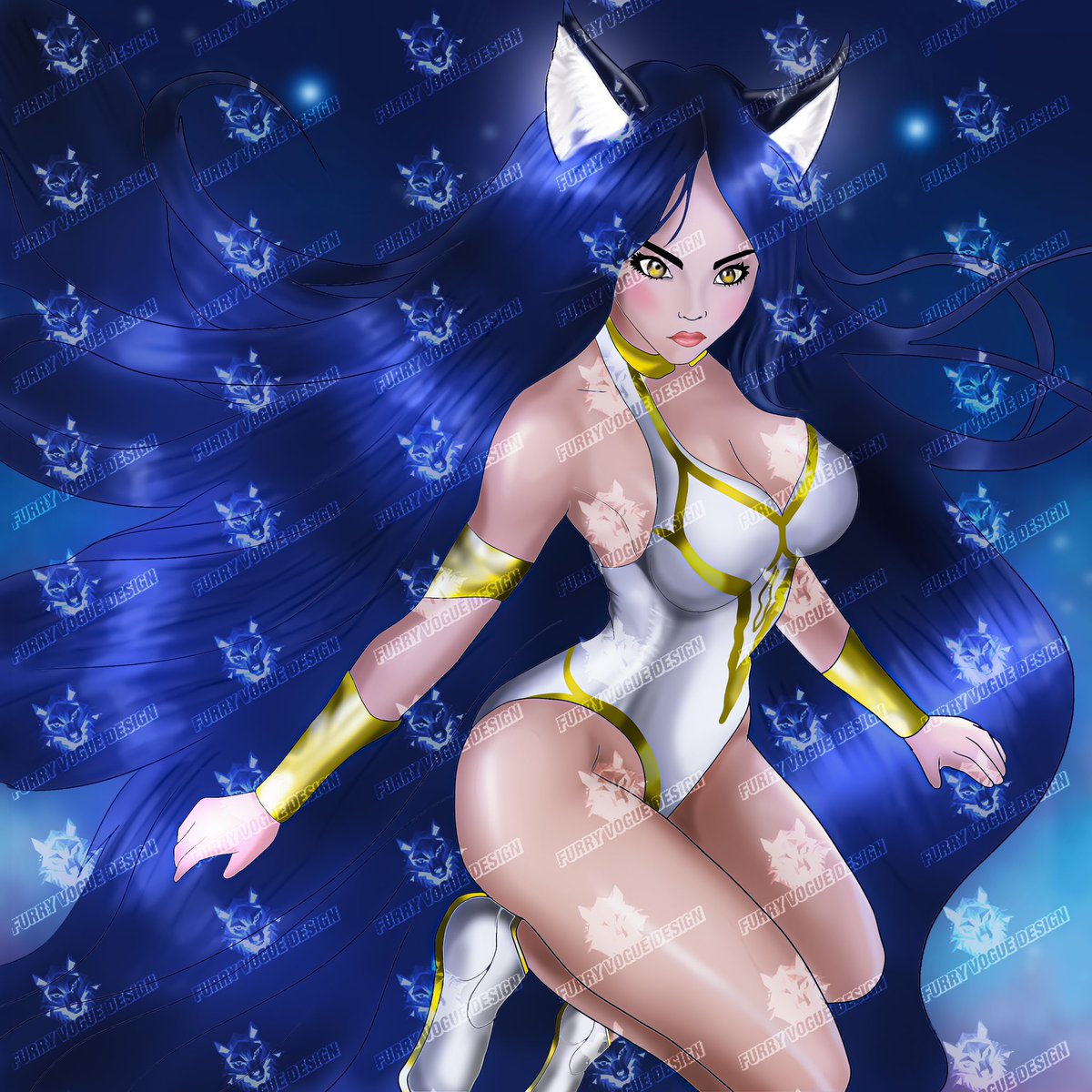FurryVogueDsgn's tweet photo. Soo welcome our new Guest, Blue dragon hunter  hehe ;) #Commission #OC #anime_girls #anime #neko #nekogirls #commissionart #commissionsopen #AnimeArt #art #originalcharacter #cosplay #animefesta https://t.co/ApafwA1ZxG