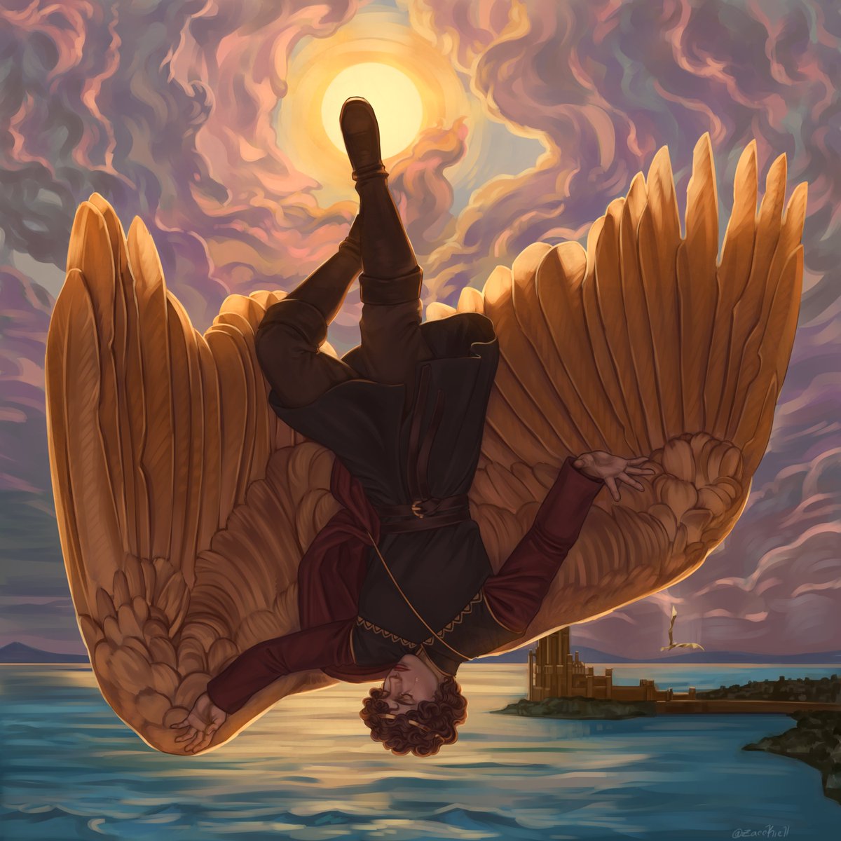 Zacckiell's tweet image. The fallen prince.
Thank you @vvave3005 for the comm &lt;33
#HouseOfTheDragon #ASOIAF #joffreyvelaryon #GameOfThrones