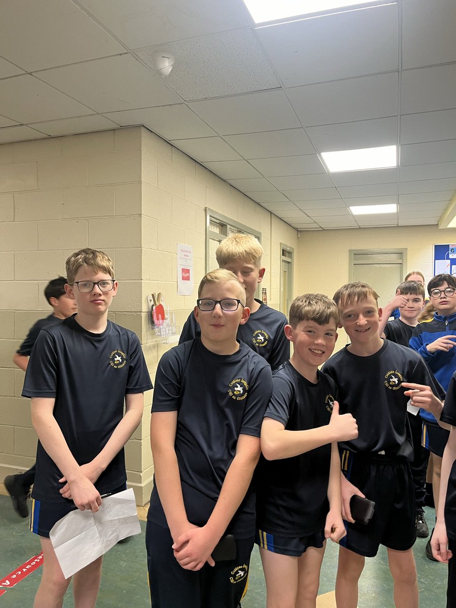 Maths Hunt took place during PE classes today. Congratulations to all the winning teams. # cross curricular links <a href="/EmoParish/">Portarlington and Emo Parish</a> <a href="/mathsweek/">Maths Week Ireland</a> <a href="/SciFest4STEM/">SciFest4stem</a> @JctMaths