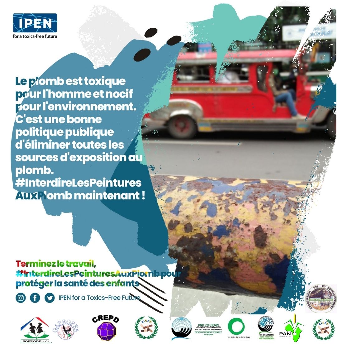 Lead is 1 of 10 chemicals of major public health concern⚕️
‼️Decisive multi-sectoral action is needed‼️

This #ILPPW2024 we encourage
🏢governments
👨‍👩‍👧‍👦civil society
🩺health sector
🧑‍🏭industry
🏫others
to #BanLeadPaint in all countries.🌏
More info👇
ow.ly/HWIJ50TOAMo