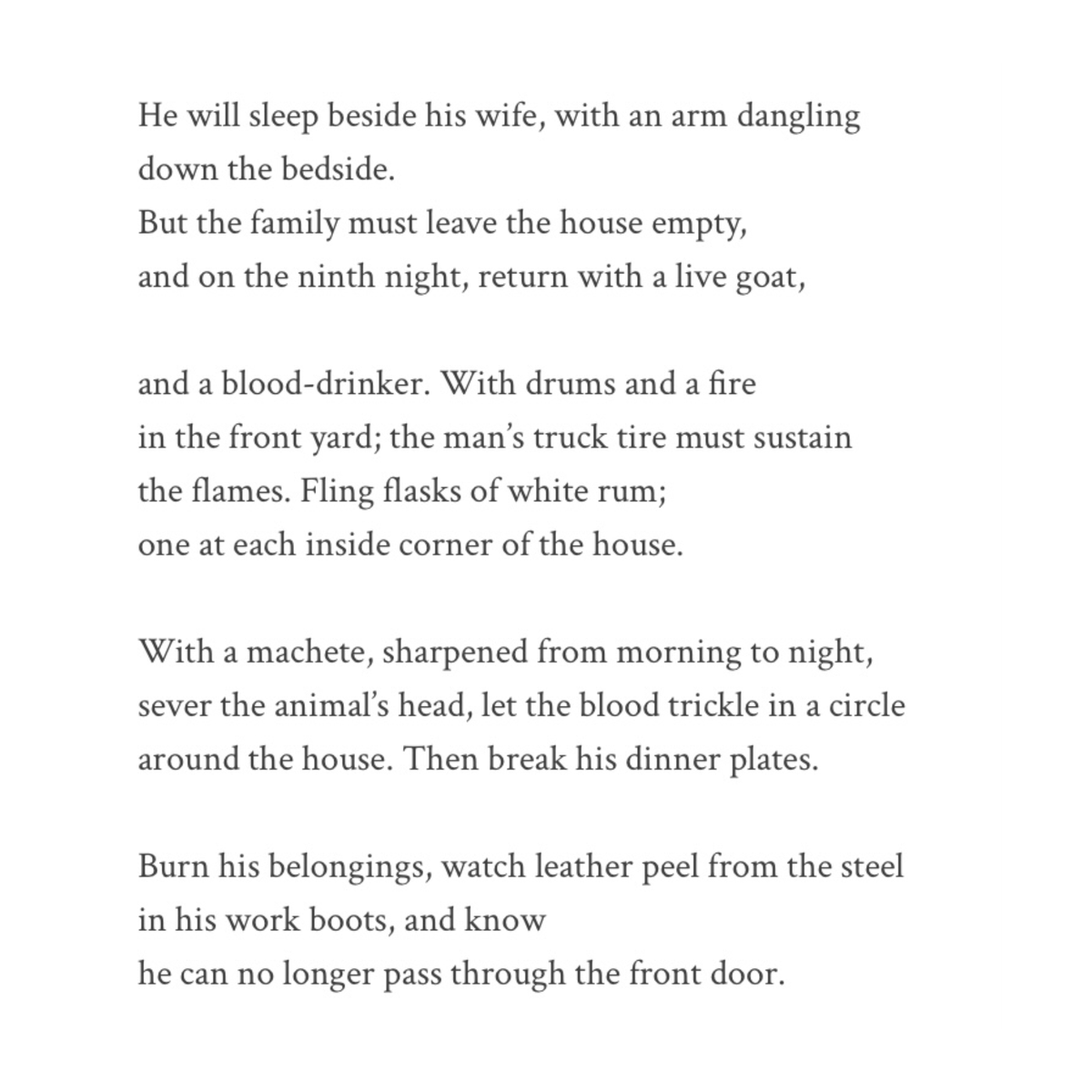 recenterpress's tweet photo. “Leave the House Empty” by Topher Allen, in Issue Five of the Recenter Press Poetry Journal https://t.co/wI1LYQNhuP