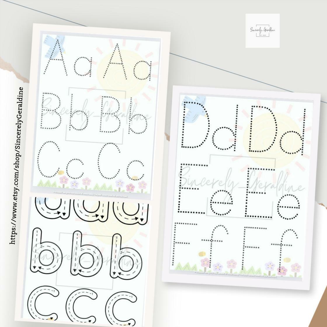 SinceGeraldine's tweet image. Exclusive deal alert! Fun and Educational Tracing Sheets for Toddlers -Capital &amp;amp; Lowercase Letters and Numbers, available for a limited time at the incredible price of $5.51
etsy.com/listing/173214…
#Numbers #ActivityPages
