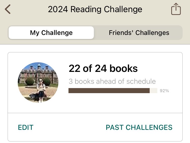 genie_gi's tweet photo. @goodreads Doing good. https://t.co/a3GQROxuiF