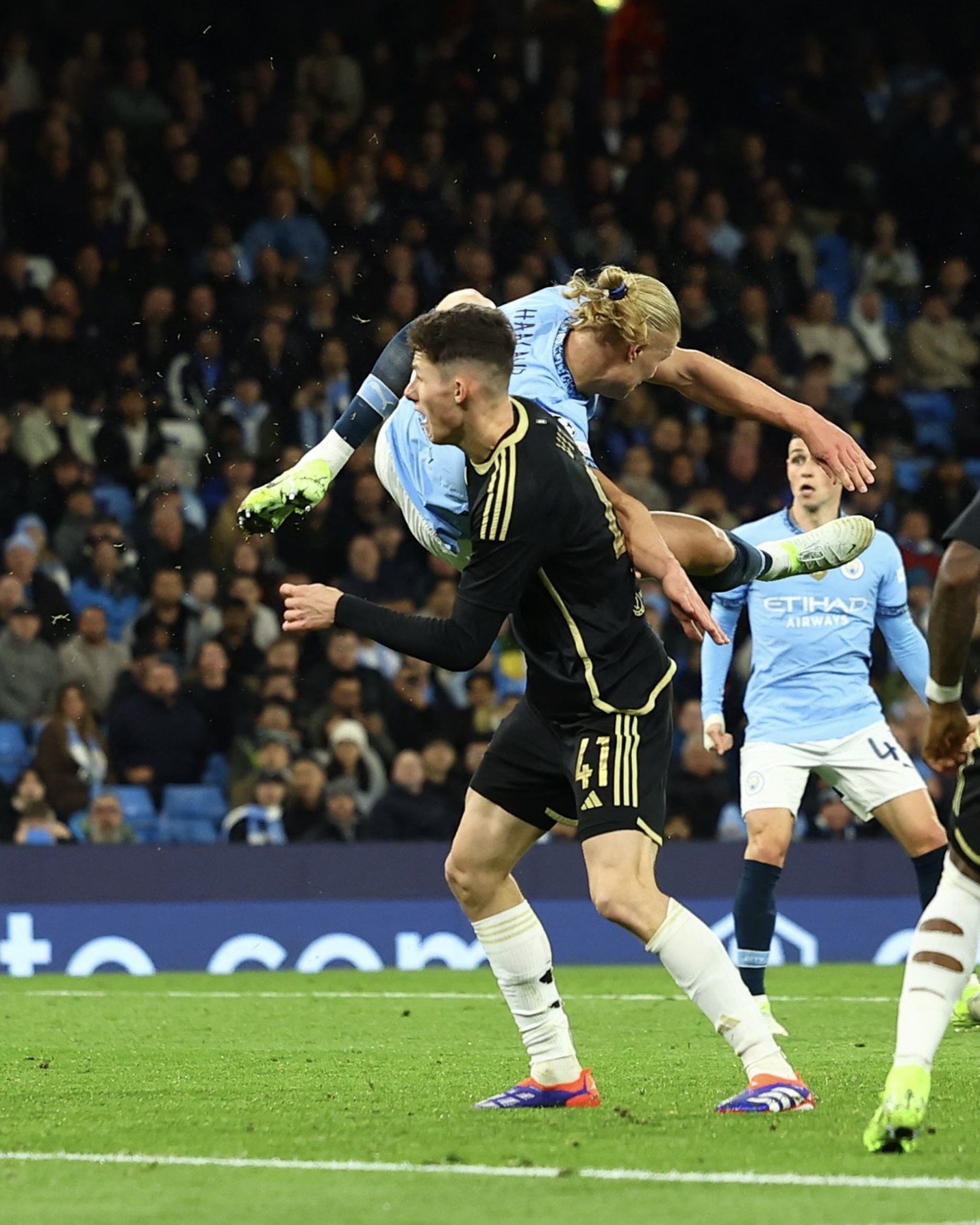 TERMINATOR: Erling Haaland defies physics to score wonder goal as Man City run riot again over Sparta Prague