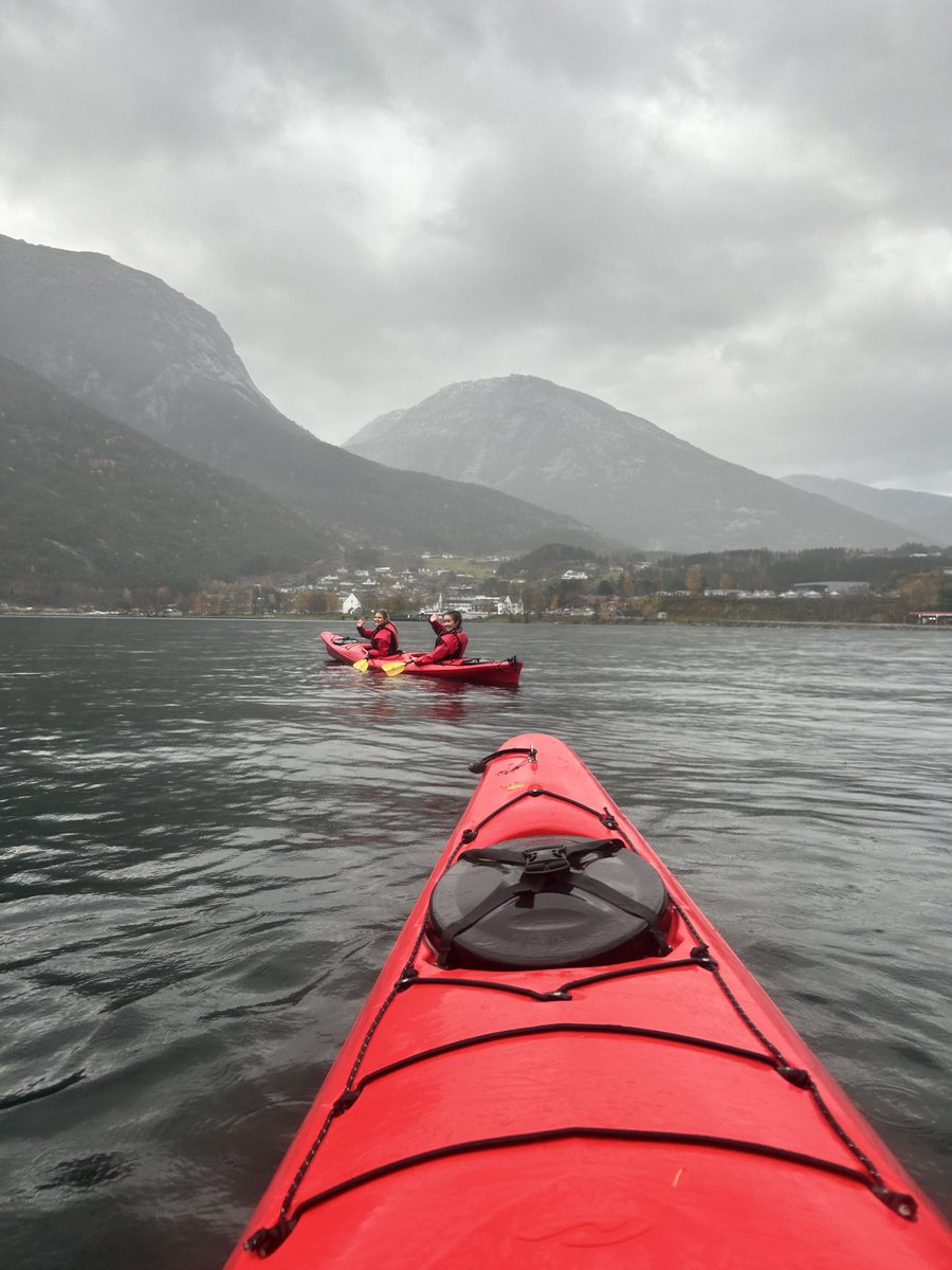 Kayaking at Kinsarvik 🛶🇳🇴