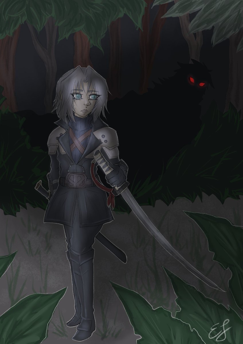 #SephirothWeek 2024 || Day 1. Lost
A pair of glowing red eyes cut through the darkness. He found himself second-guessing whether his stalker was human after all, because there was something beastly about the way he found himself stared down.
archiveofourown.org/works/59996767…