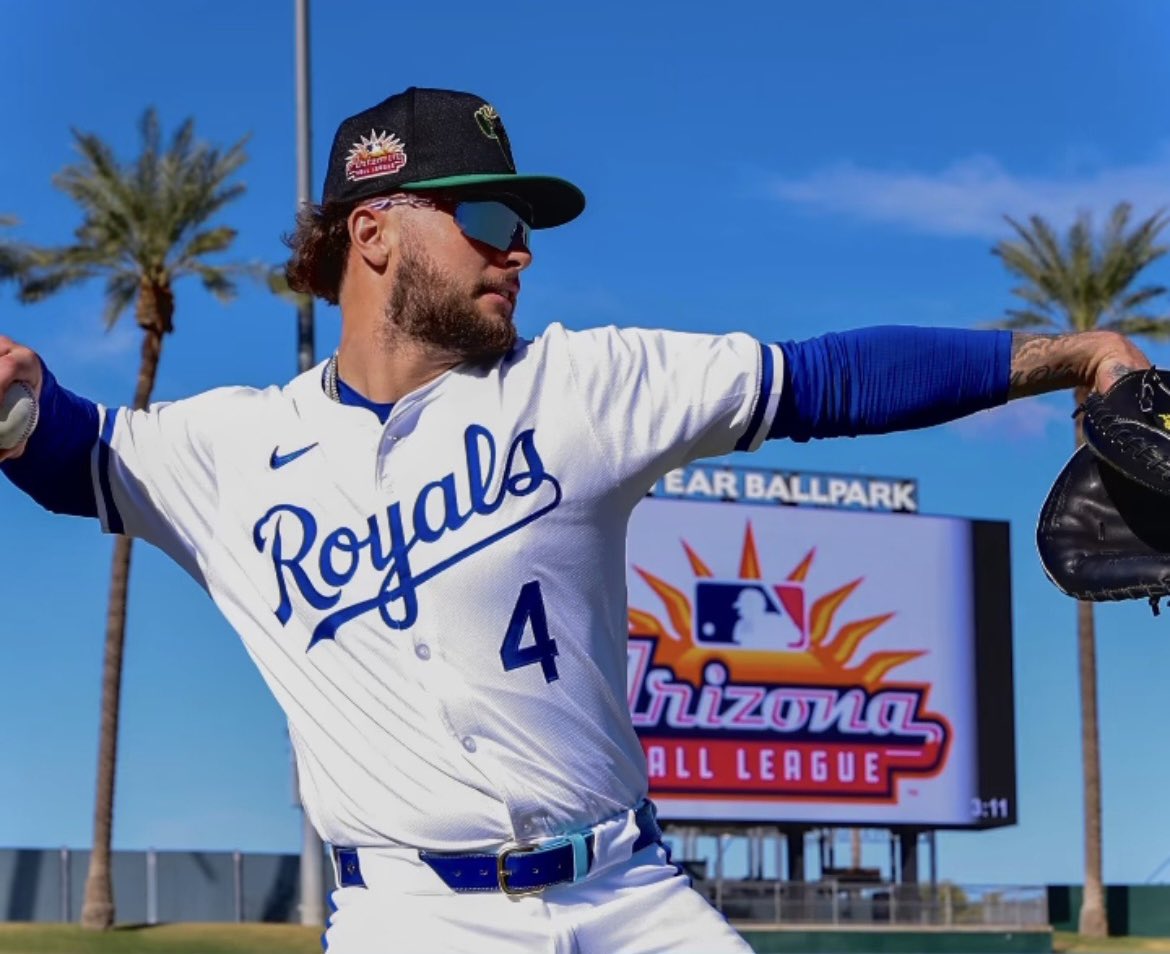 Royals Top Prospect <a href="/carterjensenn/">Carter Jensen</a> repping Locked in the <a href="/MLBazFallLeague/">MLB's Arizona Fall League</a>