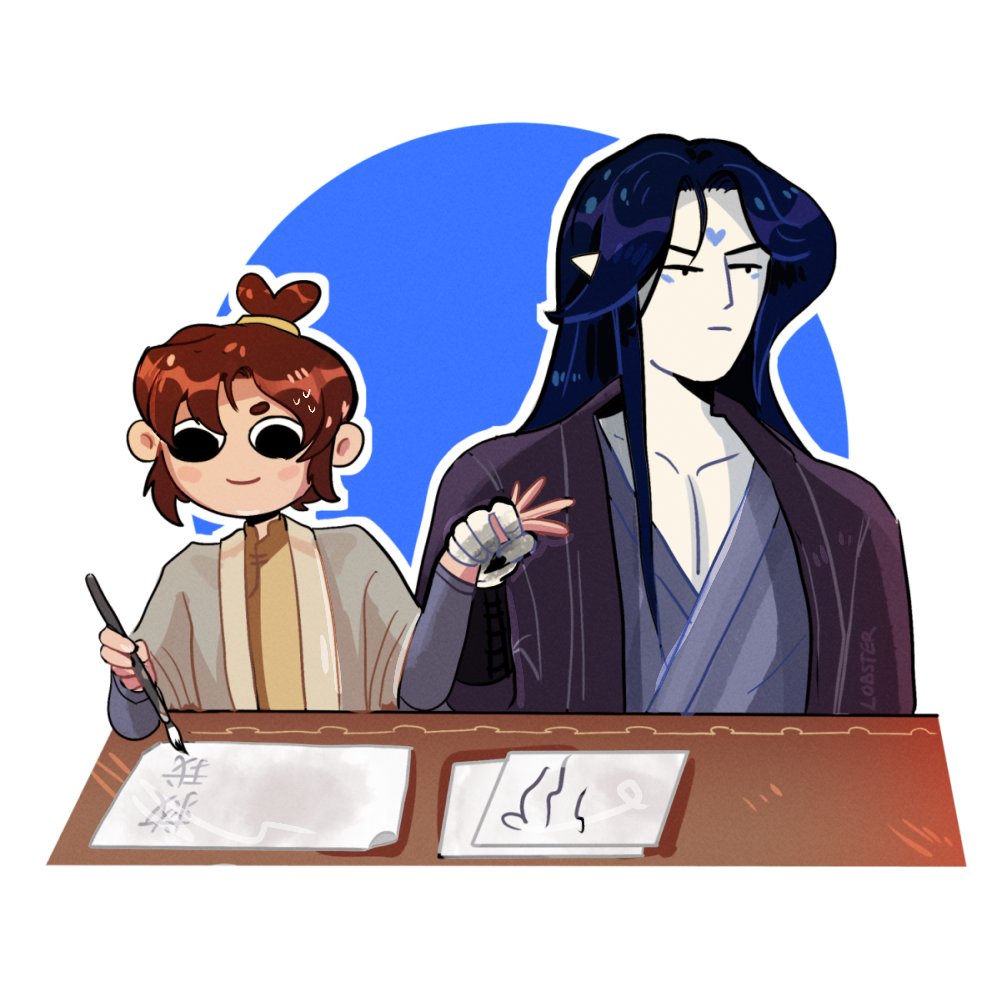 Themanlylobster's tweet photo. I imagine that Mobei-jun is at any time holding onto Shang Qinghua, just the way he does it is, in most cases, slightly unfortunate for SQH 👍

#moshang #svsss https://t.co/FhkdDMVBAq