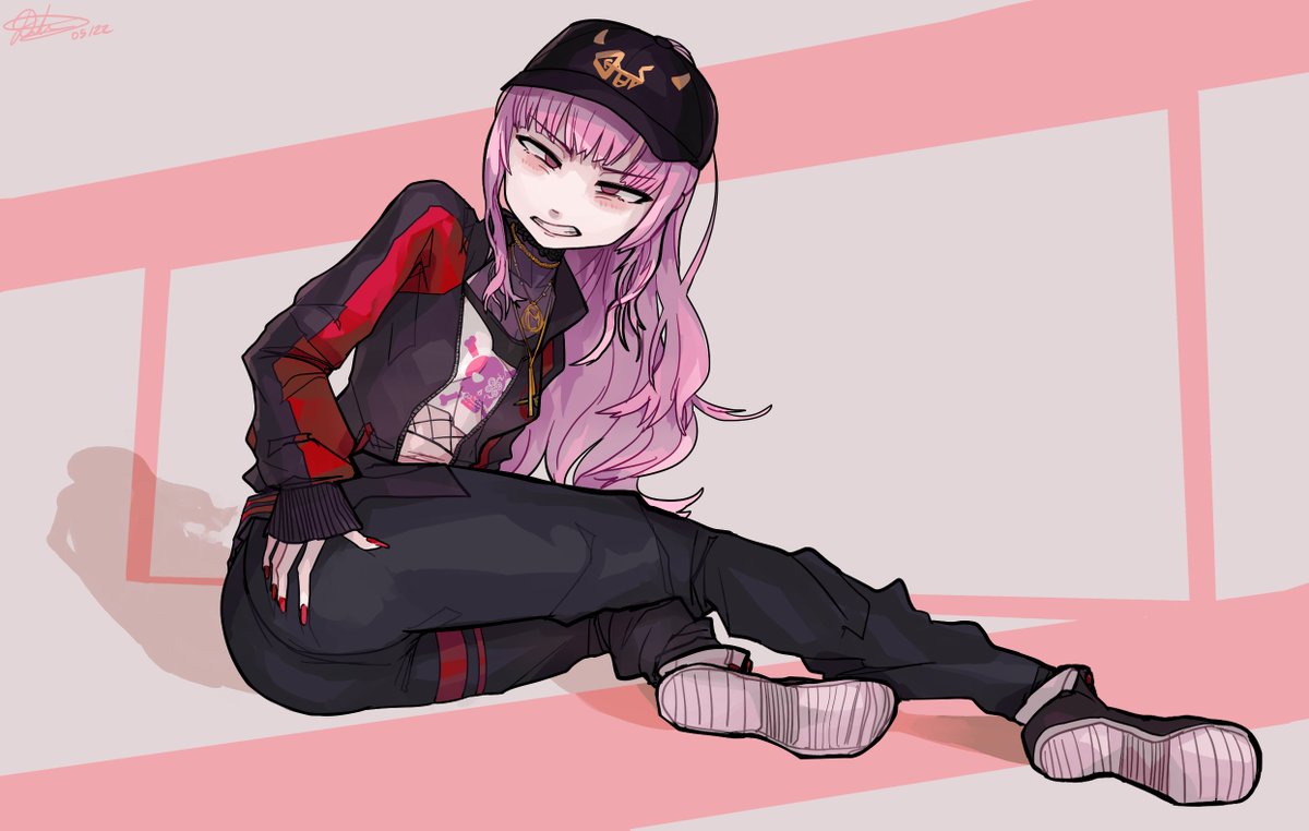 Usagaijin1's tweet photo. accidentally  uploaded a calli pic so here is the rest 
she spittin some fire bars fr fr https://t.co/zNP0umCYHi
