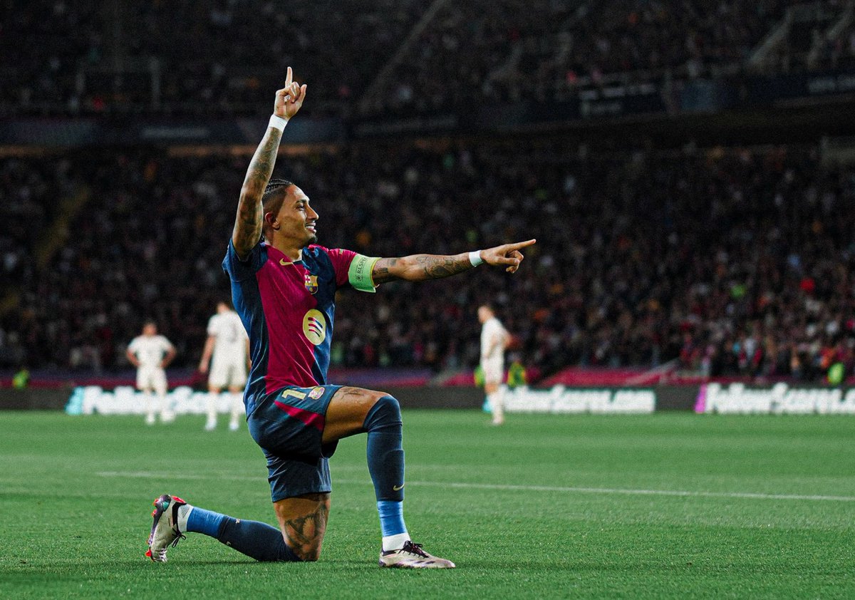 ❗️Raphinha: “Was this my best game at Barcelona? One of my best..the best is still yet to come” #UCL 🇧🇷🔥