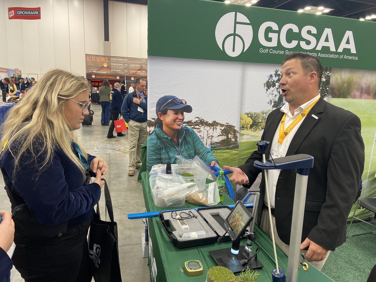 Day 1 one of <a href="/NationalFFA/">National FFA</a> in the books. Thanks to <a href="/OtterCreekGCM/">Brent Downs, CGCS MG</a> for bringing all the turf toys and sharing his expertise with the next generation of <a href="/GCSAA/">GCSAA</a> members