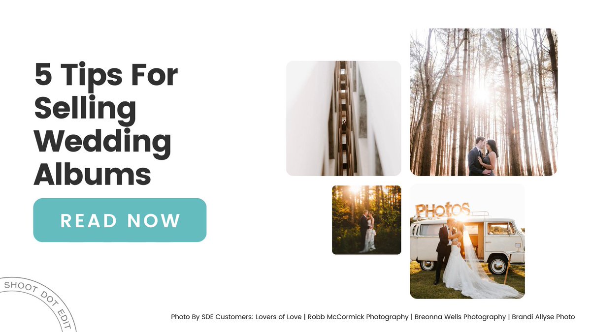 Offering wedding albums can boost profits and give your couples a meaningful keepsake. Check out our blog for effective strategies on promoting wedding album sales without making it sound like a mere business transaction!

👉 shootdotedit.com/blogs/news/top…

#WeddingAlbums #ShootDotEdit