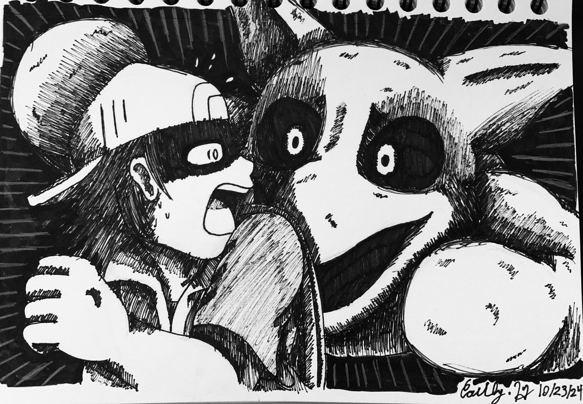 ArtbyCarlyH's tweet photo. Day 23: Shitno
#inktoberhypnolullaby #inktober #inktoberchallenge #hypnoslullaby #fnflullaby #fnfgrey #fnfshinto #fnfshitno #greysweep #traditionalart #shinto #shitno #ArtistOnTwitter #ArtistOnX https://t.co/cS6bKAR29X