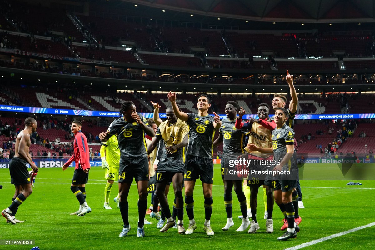 Perfect night in Madrid! 
ESTO ES EL LOSC LILLE❤️