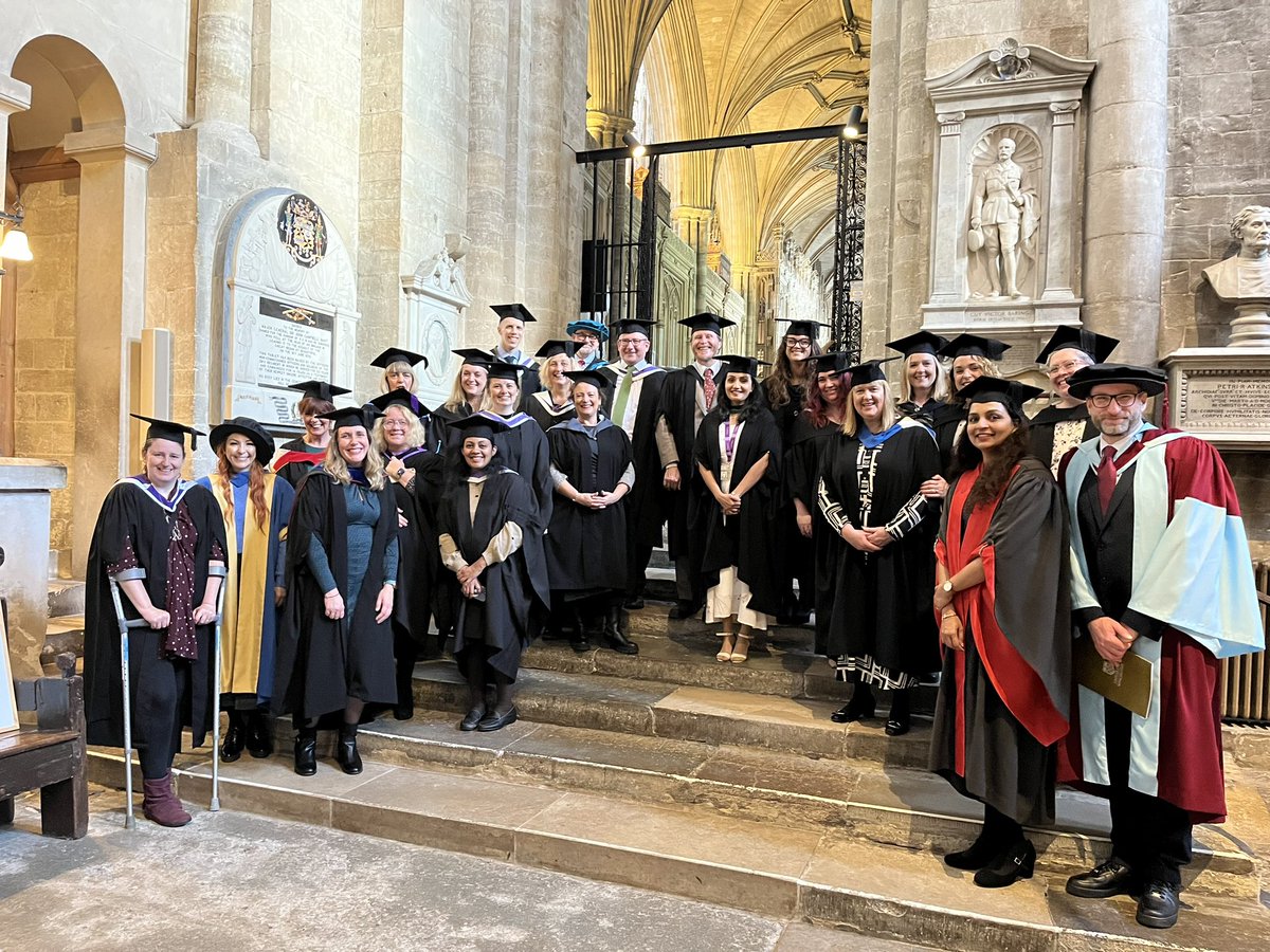 Wonderful Day at Winchester Cathedral <a href="/WinCathedral/">Winchester Cathedral</a> celebrating the success of <a href="/_UoW/">University of Winchester</a> Graduates from our Faculty. Congratulations to staff and students, what a privilege 🙏
<a href="/UoWnurses/">University of Winchester Nursing</a> <a href="/UoW_HWBRG/">Faculty of Health & Wellbeing</a> <a href="/UoWDietetics/">UoW Nutrition and Dietetics</a> <a href="/UoWSport/">UoW Department Of Sport, Exercise & Health</a>