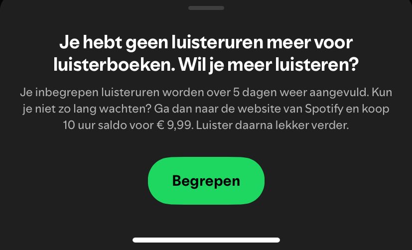Zangstem's tweet image. Ik dacht: wat een fijne aanvulling in mijn Spotify premium. Bleek een dode mus te zijn. 🚮
