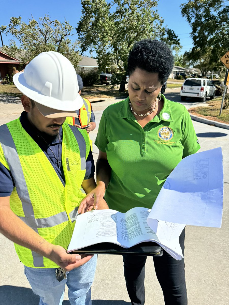 It’s important to inspect what you expect! We’re making  progress on a long-awaited drainage project. Working alongside the contractors &amp; <a href="/HouPublicWorks/">Houston Public Works</a> ensures we’re meeting the highest standards for our community. Building stronger, more resilient neighborhoods in District K.