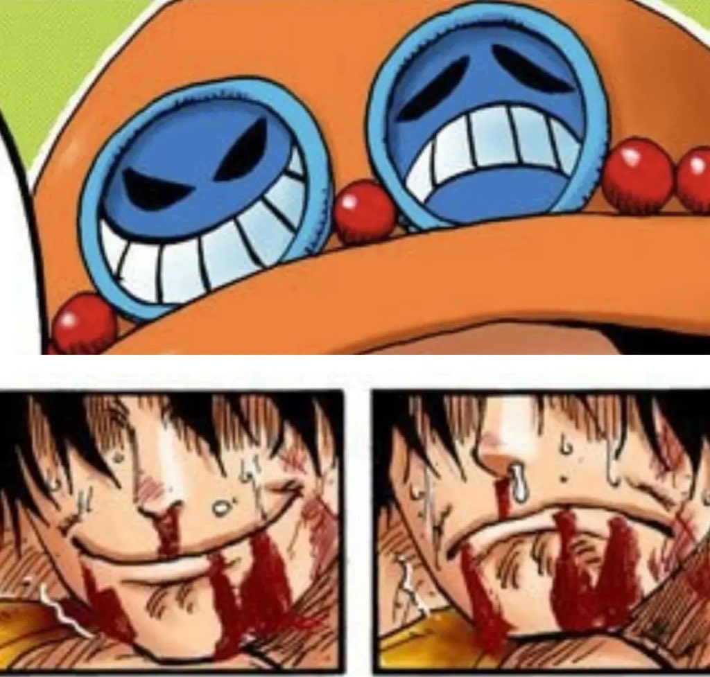 _euluffy's tweet photo. Oda não tinha esse direito https://t.co/d0Wezud27D