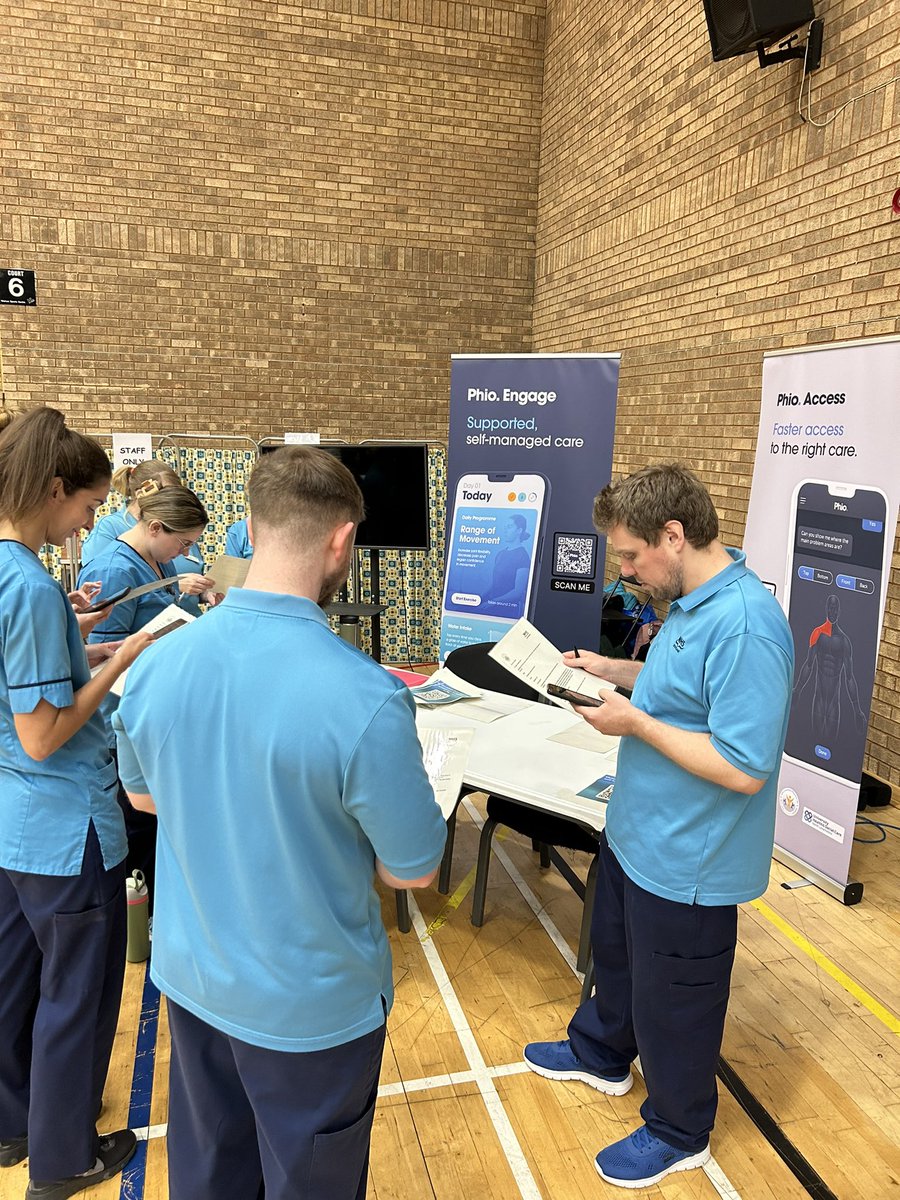 NHSL MSK Physiotherapy Community Appointment Day 3.0 off to a great start today, hosted in new venue, Wishaw Sports Centre ✨ 

Lots of staff, patient and partner engagement &amp; smiles all round 😁

Roll on day 2 💪🏼🤍 

<a href="/MSKLanPhysio/">NHS Lanarkshire MSK Physiotherapy</a> <a href="/active_nl/">Active NL</a>