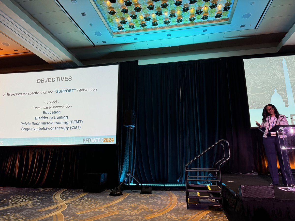 <a href="/teni_brown/">Teni Brown</a> presents <a href="/urogynsociety/">AUGS</a> #PFDweek24 on Black and Latina women’s perspectives on LUTS