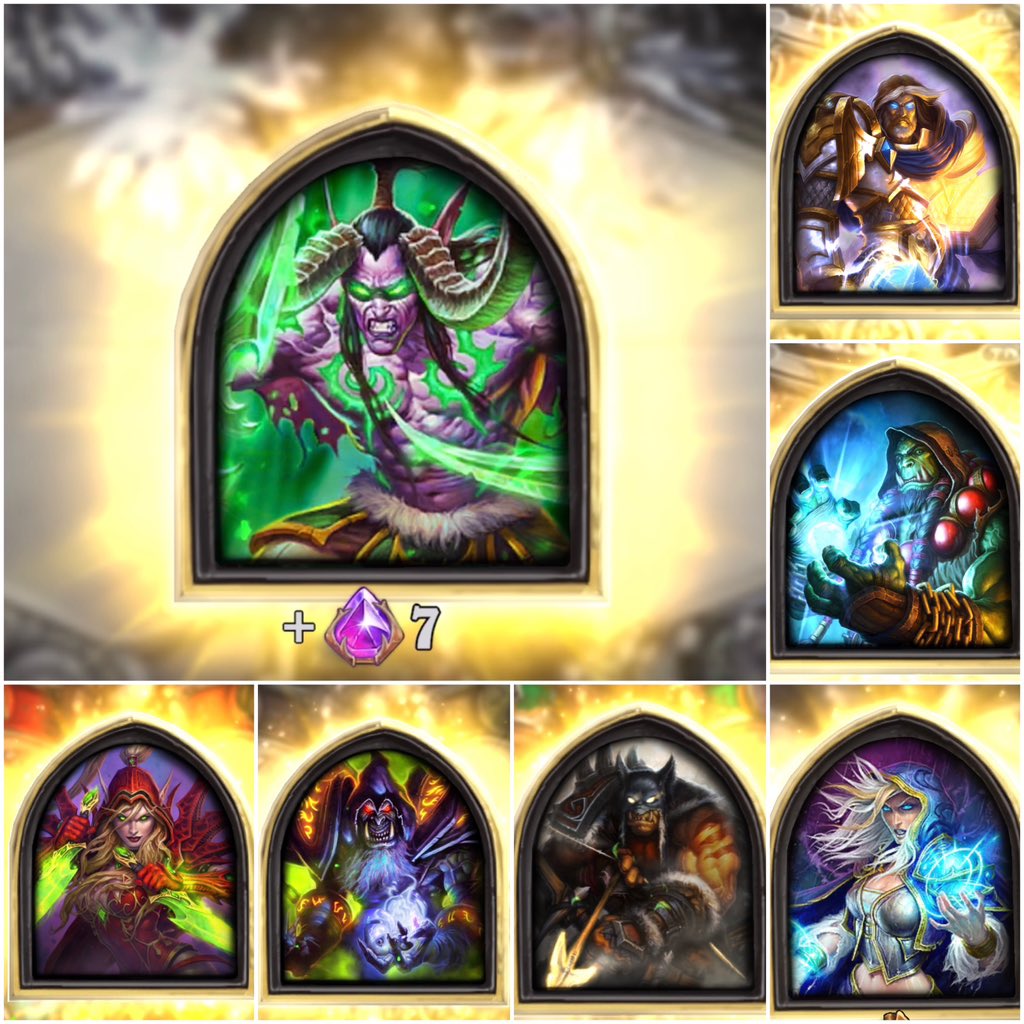 Seven golden heroes down, three to go!