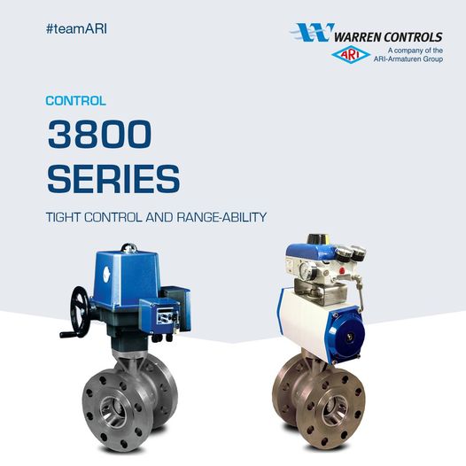 MartinEngineer3's tweet image. The 3800 Series, eccentric plug, rotary control valve has been a unique problem-solving control valve within the Warren family for almost 30 years. Offered from 1” to 8” size, in ANSI 150 or 300# bodies, WCB or CF8M bodies. Call to discuss your application. 1-800-950-VALV (8258)