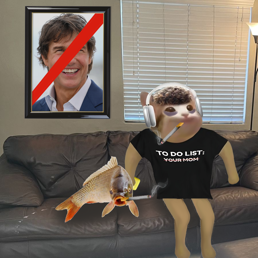 I can’t handle this fish perving anymore #Tomcruisefish