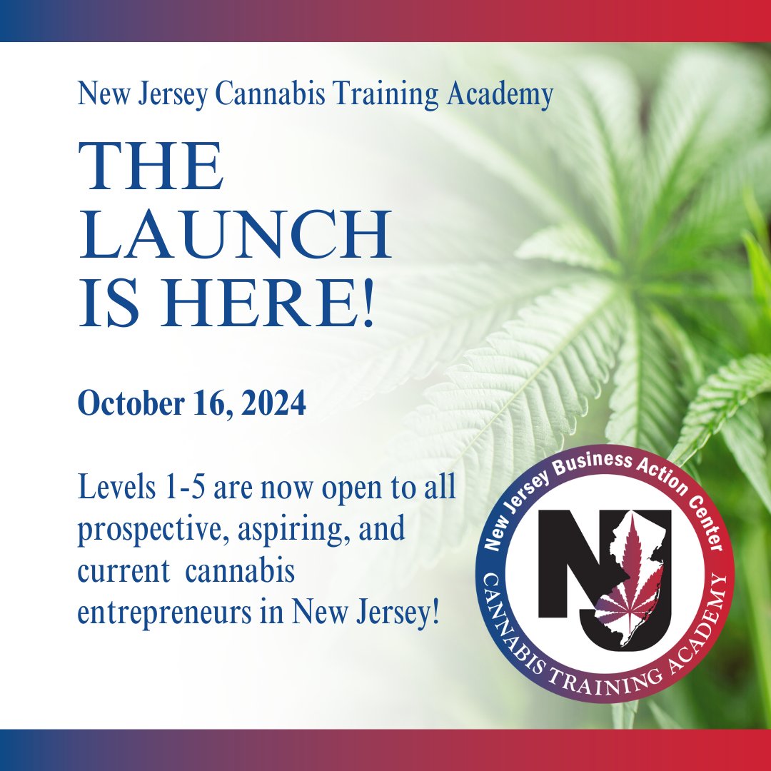 TheNJCTA's tweet photo. Welcome to the Cannabis Training Academy. 🫡 https://t.co/bWjRTzJ66O