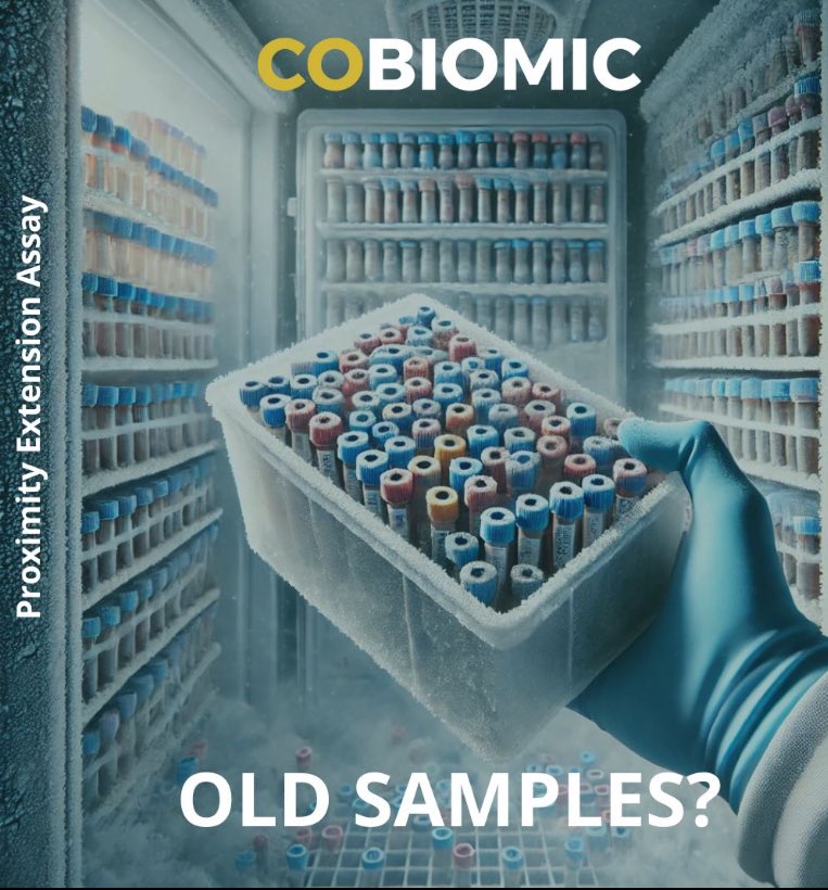 Cobiomic_SL's tweet image. At COBIOMIC, we offer researchers a unique opportunity to maximize the value of their biological sample collections, even those stored for decades.

▶️ 1ul/any biological sample/92 proteins by qPCR. 
▶️ Panels and Biomarkers: cobiomicbioscience.com/services/

#olink