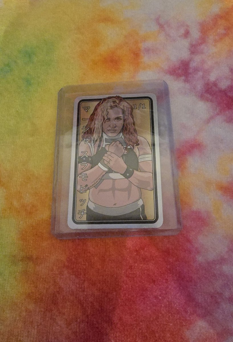 Tommie Redgrave (@tomredgrave) on Twitter photo Pleased to have pulled the Masha Slamovich 1/1 from the newest <a href="/kgust61/">Kevin Gust</a> set. One of my favourite sets each year Pleased to have pulled the Masha Slamovich 1/1 from the newest <a href="/kgust61/">Kevin Gust</a> set. One of my favourite sets each year