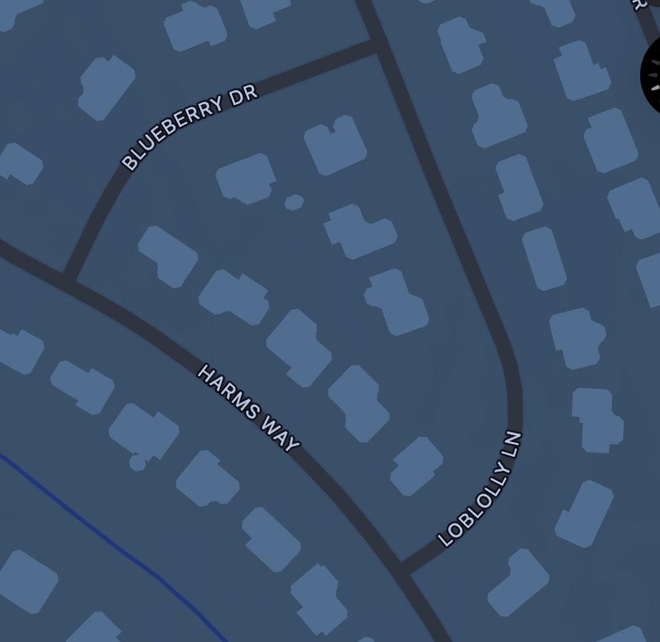 awaitingtrial's tweet image. Laughing to myself thinking about this block in Florida. It’s like if cartoon gnomes had redlining