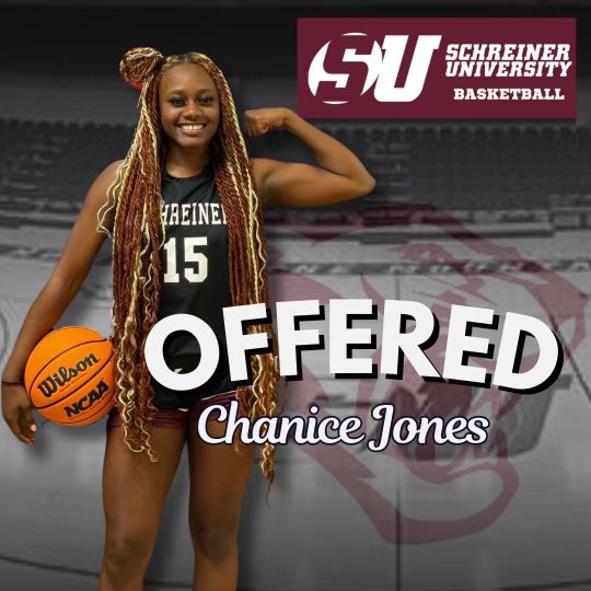 Blessed to have received an offer from <a href="/SchreinerWBK/">Schreiner Women's Basketball</a>!!!!!                Thank you so much <a href="/KendraCoach/">Coach_Kendra</a> and <a href="/CoachRutan/">Coach Ru</a> for the great visit!!!!!!!