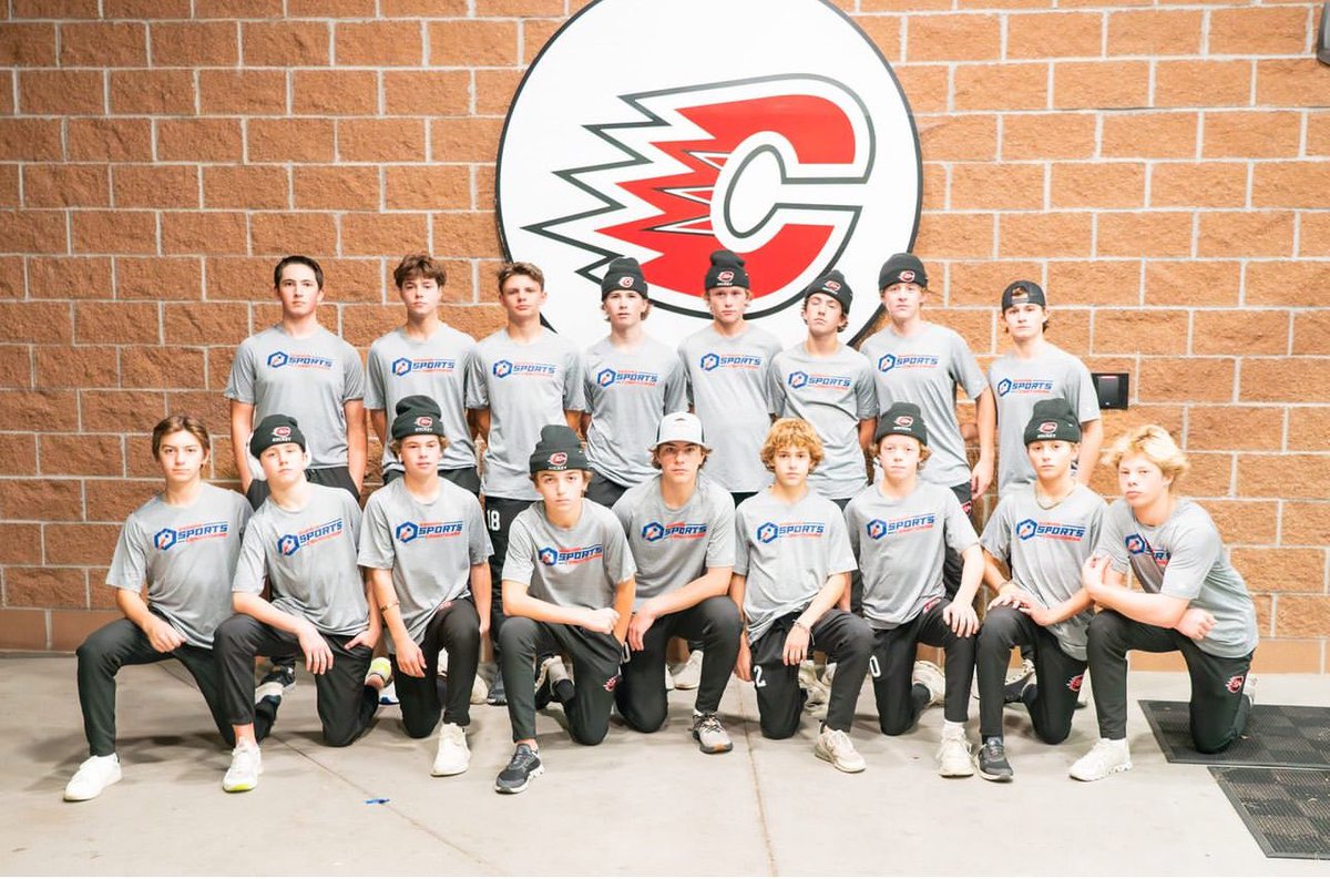 Boys at the preview repping the best sports trainer in the state. <a href="/SeanSkahan/">Sean Skahan</a>