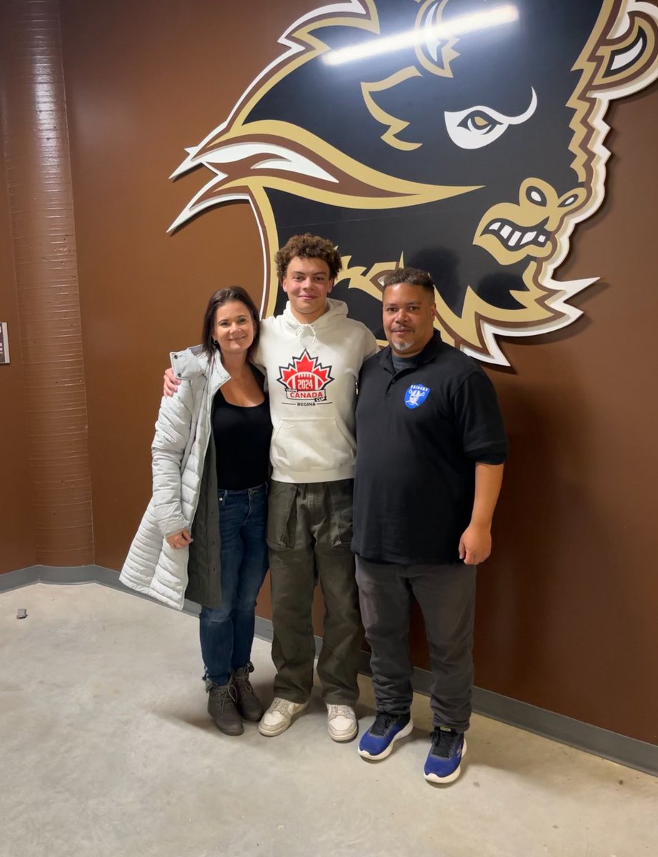 I am beyond blessed to announce after an amazing conversation with Coach Dobie, <a href="/Sean_Ollie/">Sean Ollie</a> and my parents I have received my Second Official Offer to the University Of Manitoba! <a href="/op_footballwpg/">OP Raider Football</a> <a href="/The_WHSFL/">The WHSFL</a>