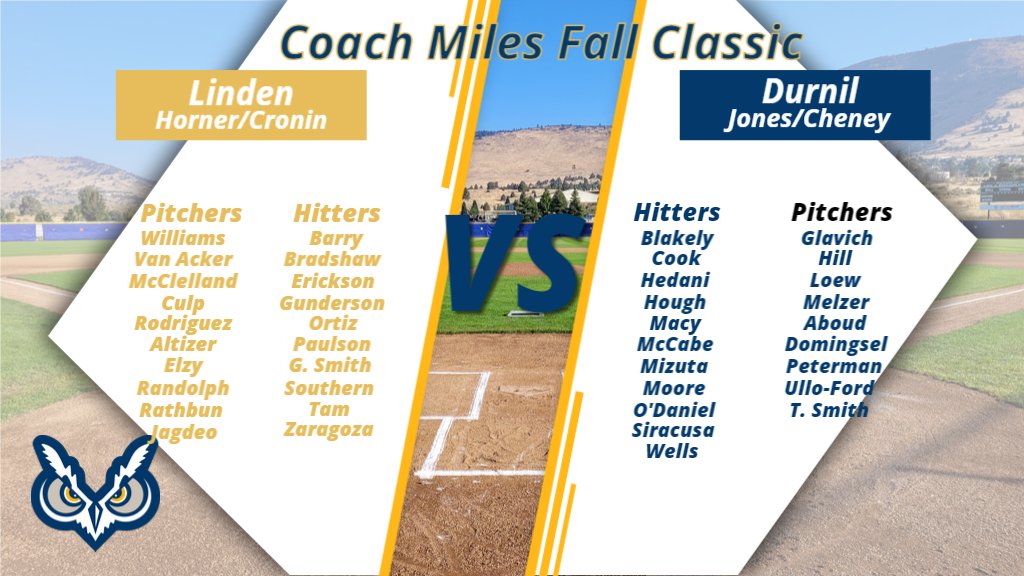 oit_baseball's tweet photo. We are excited to announce that our Annual Fall World Series will now be named the Coach Miles Fall Classic after former Coach Matt Miles. The first pitch will be this Saturday after the Alumni Game. #ThankYouCoachMiles #TechYeah https://t.co/OnW9Fi3WzV
