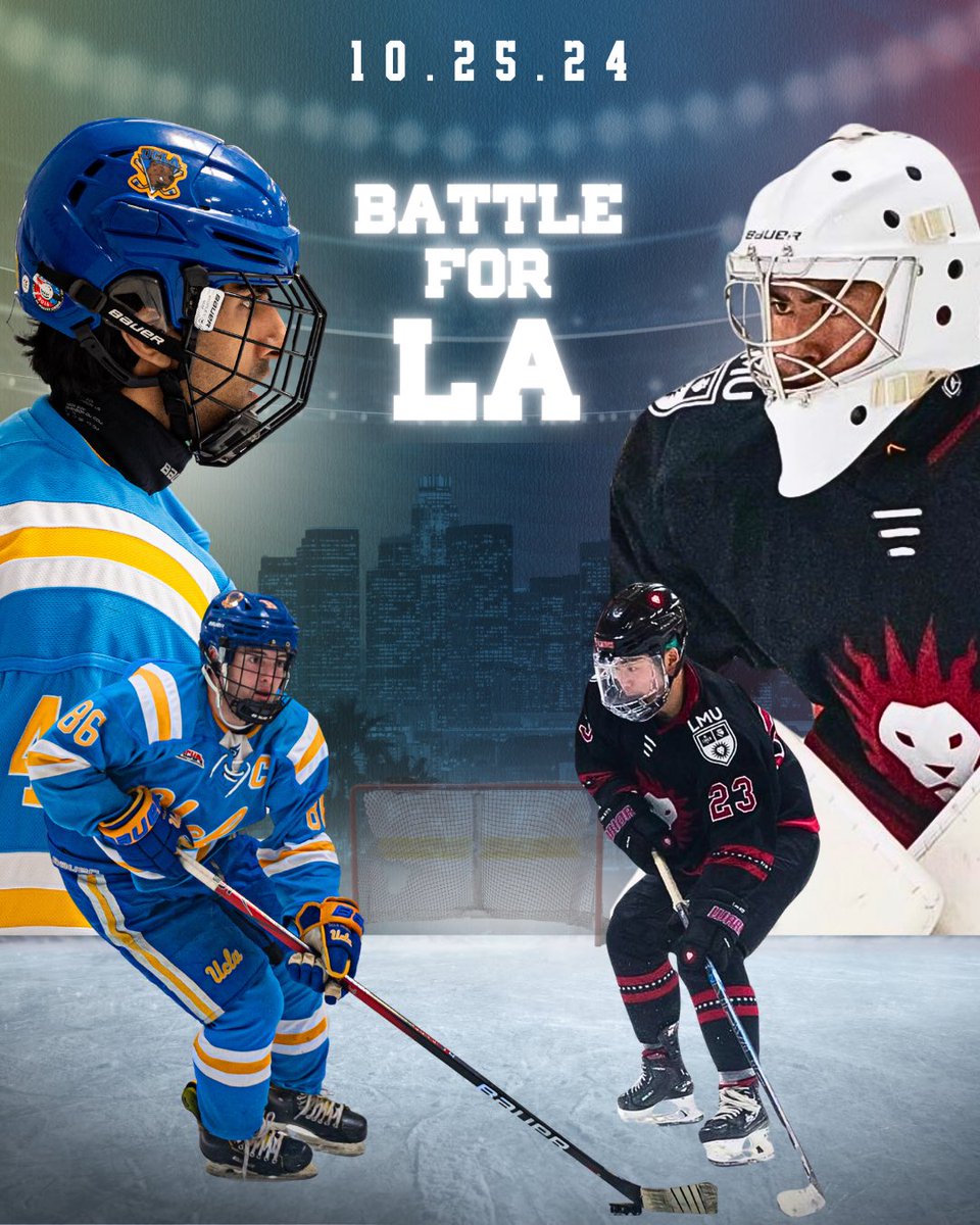 Happy Rivalry Week! UCLA takes on LMU at HOME, this Friday at 8:15 PM!