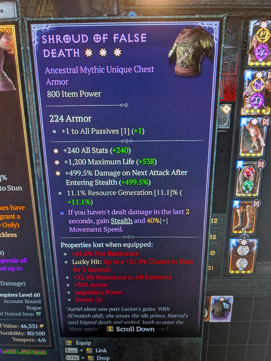 AbsolutMoose's tweet photo. @Diablo I think I won the game now? https://t.co/73WqWhjl8m