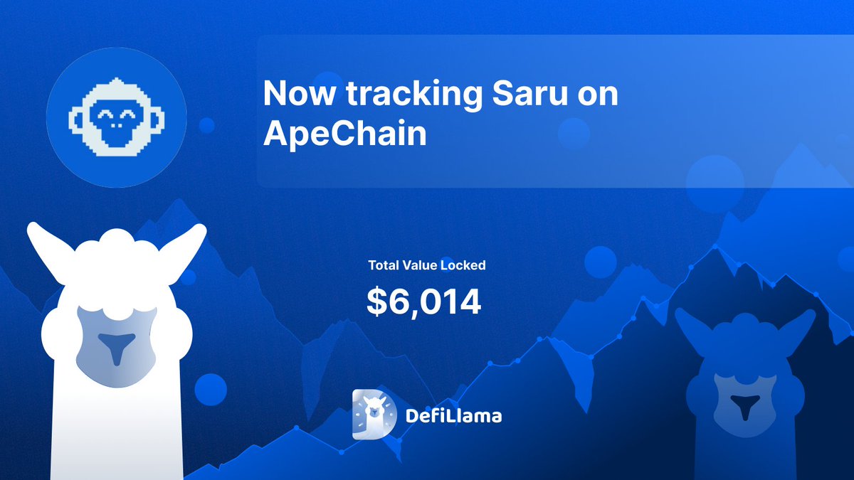 Now tracking <a href="/saru_ex/">Saru</a> on <a href="/apecoin/">ApeCoin</a> Chain

Native DEX on ApeChain, powered by Sushi Labs
