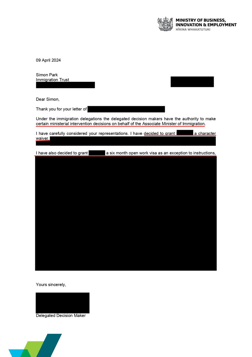 Immigration_T's tweet photo. Our client from Fiji was separated from his wife in New Zealand due to a 5-year visa ban and repeated rejections. But with the right advice and a Ministerial intervention, we helped him get his character waiver approved and reunite with his family!  https://t.co/RuyGkmAA4D https://t.co/AI9UMZTJcD