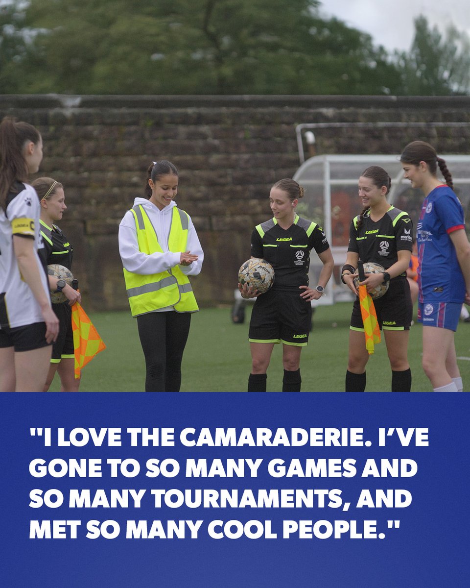 OurGameAUS's tweet image. 🗣️ "#PlayUnstoppable is doing whatever you can to make yourself enjoy the game, and to get involved and to stay involved." - Chloe Gray

During our 4th episode of the series, Talia Younis had the chance to get to know Football NSW referee, Chloe Gray.

📰: bit.ly/OurGamePlayUns…