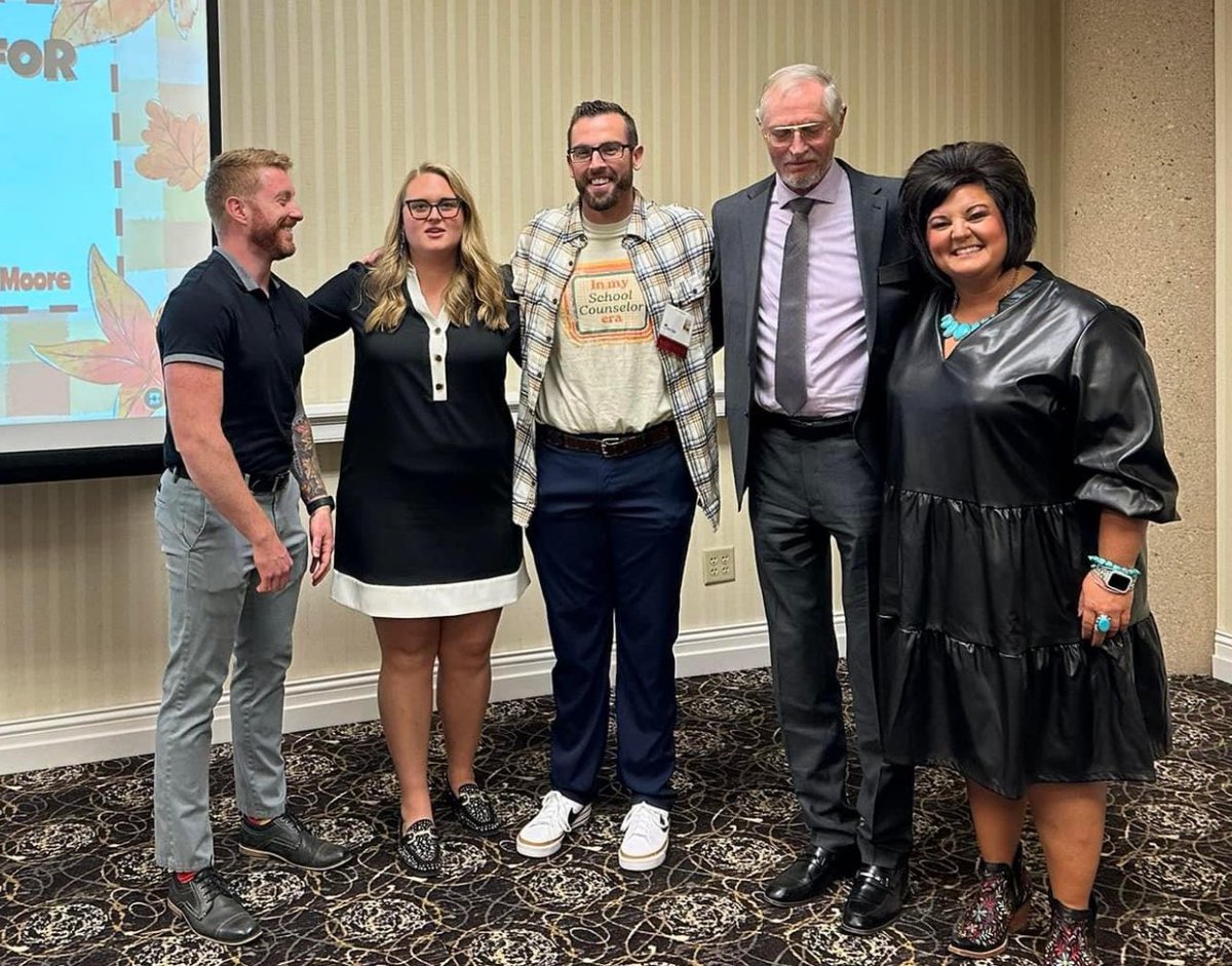 Blessed to call these people colleagues and friends. Our KSDE Counselor Leader Coordinators presented to administrators about how to effectively partner with their school counselors at the <a href="/ksdehq/">KS Dept of Education</a> conference! #scchat #schoolcounselors