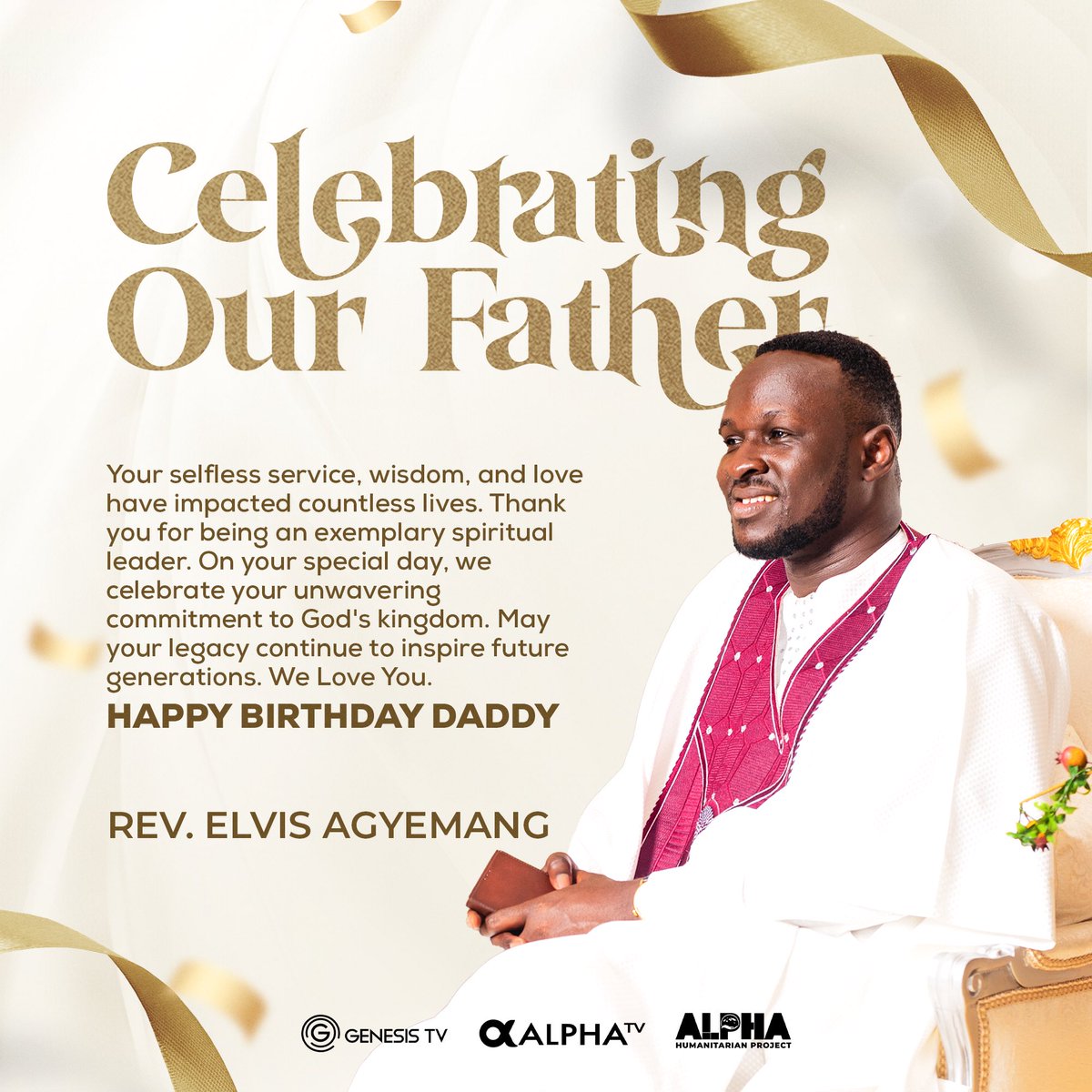 genesistvgh's tweet photo. Celebrating a General❤️. Daddy, we Love You Pastor Agyemang Elvis

#celebratingchiefalpharian #iamgratefulforpastorelvis 
#honour24 #24thOct https://t.co/9GVVYEfndO