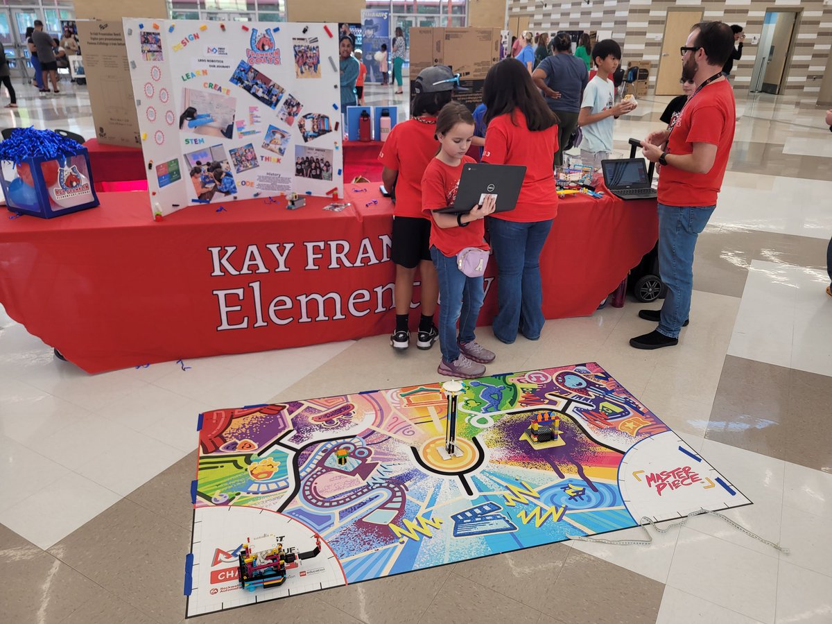 Our kiddos did great showcasing some of the amazing things we do at <a href="/NISDFranklinES/">Kay Franklin ES</a> 🎉 #nisdexpo #nisdfranklines #gopublic