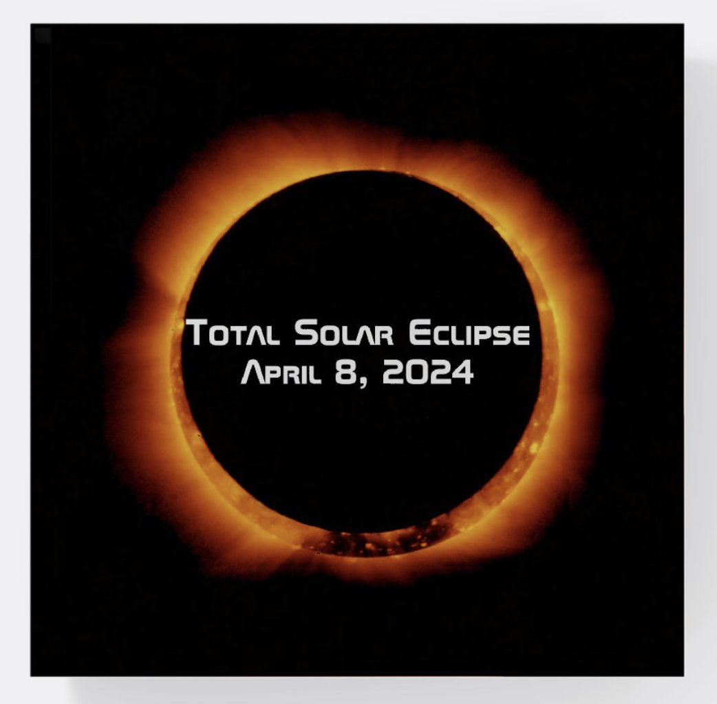Telexplainer's tweet image. A souvenir to remember this year's historic total solar eclipse. This paperweight makes a great gift... and get one for your desk too! zazzle.com/2024_total_sol…  #solareclipse #eclipse2024 #paperweights