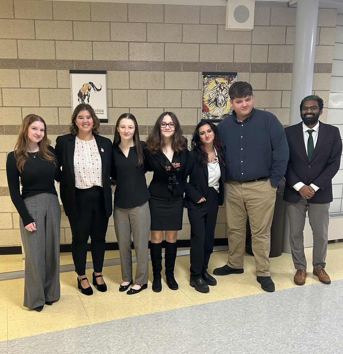 The Compass Youth &amp; Government team did a fantastic job at their mock trial competition tonight at Metea Valley High School. #gatorpride🐊