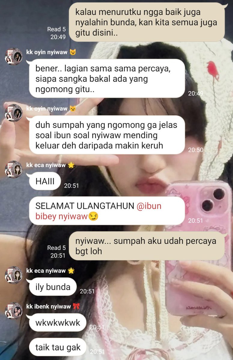 ada yang tau kenapa eca baru on langsung di💩in?