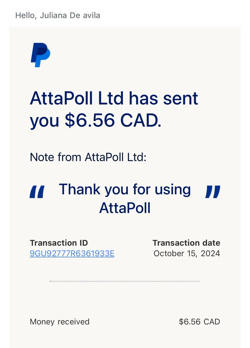avilajujbs's tweet image. Estou te convidando para o AttaPoll! 📱💸 Ganhe dinheiro respondendo pesquisas no seu tempo livre. É fácil e vc ganha em dólar. Baixe o app e comece a ganhar agora!

👉 attapoll.app/join/rpugj

#GanharDinheiro #RendaExtra #TrabalhoOnline #PesquisasPagas #GanheOnline