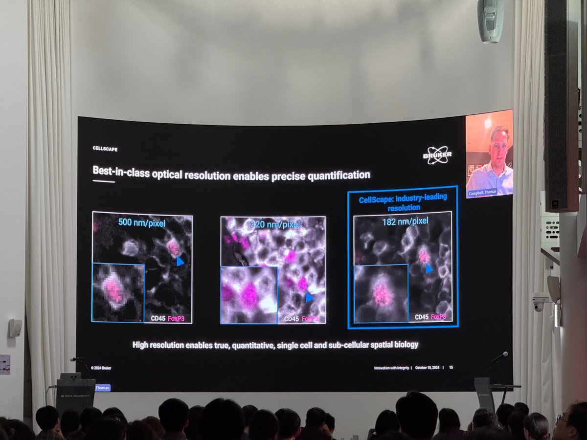 brukerspatial's tweet image. A huge thanks to everyone who attended our recent  in Seoul-South Korea!
It was a fantastic opportunity to connect, share insights, &amp;amp; collaborate on new ideas. Huge shoutout to 1st Phile Korea &amp;amp; team for organizing!

#SpatialTransciptomics #SpatialProteomics #BrukerSpatialBiology