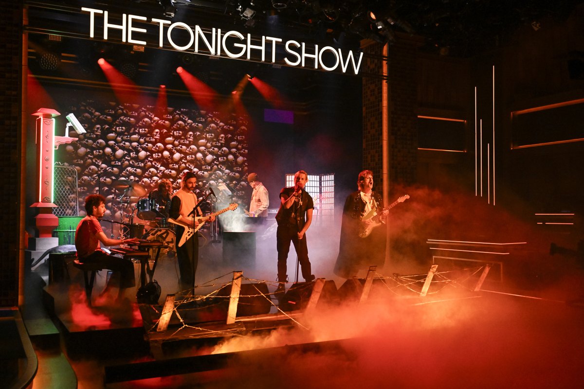.<a href="/TheVoidz/">The Voidz</a> perform “7 Horses” TONIGHT! #FallonTonight